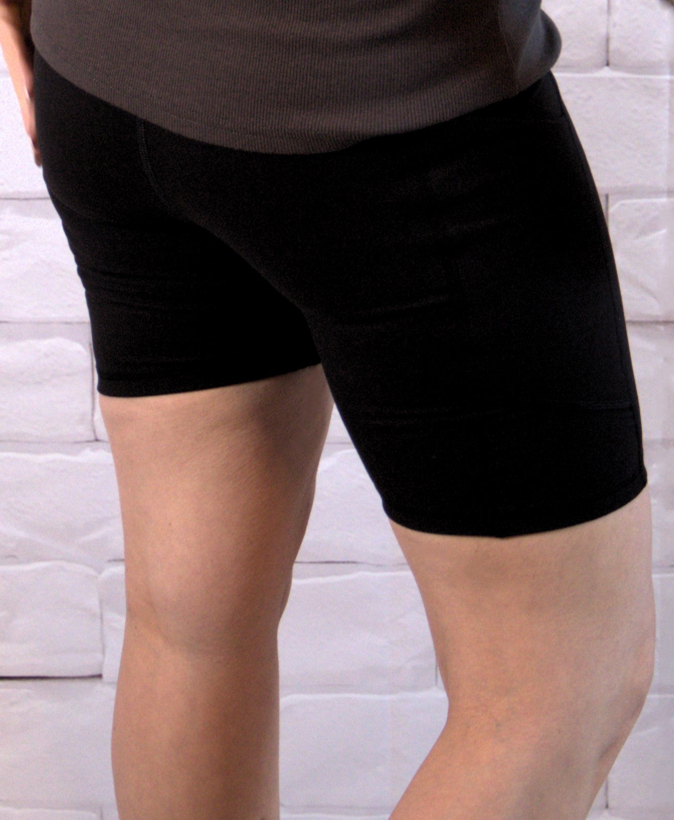 Pocketed Biker Shorts - Uncover Me